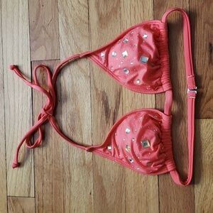 Guess studded swim top